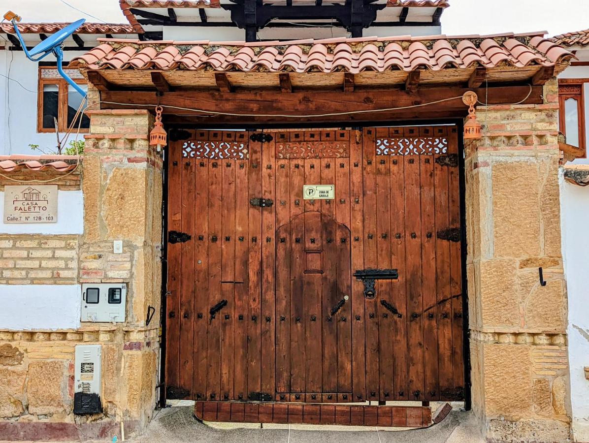Casa de Huéspedes Faletto Villa de Leyva Exterior foto