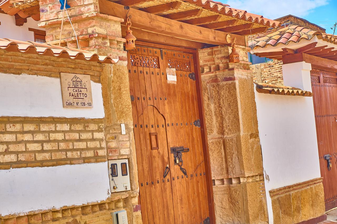 Casa de Huéspedes Faletto Villa de Leyva Exterior foto