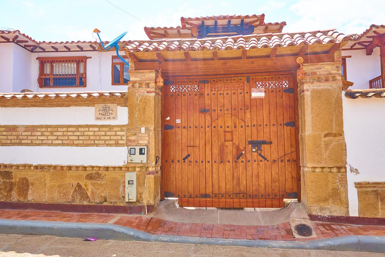 Casa de Huéspedes Faletto Villa de Leyva Exterior foto